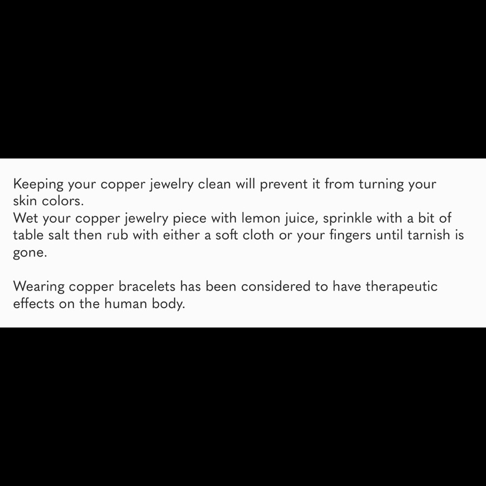 Copper bracelet genuine beautiful - Picture 2 of 3